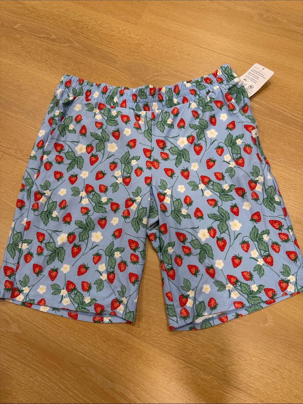 Jockey Blue Strawberry Print Women’s Shorts